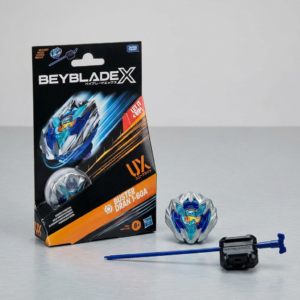 Kit inicial Beyblade X con top y lanzador