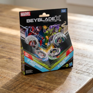 Set especial Beyblade X x Marvel
