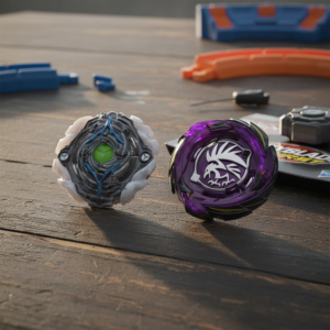 Pack doble Beyblade Burst Turbo: Yegdrion Y4 y Morrigna M4
