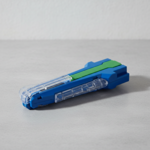 Agarre de goma BX-42 azul y verde