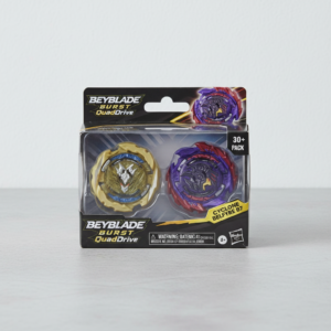 Pack doble de peonzas Beyblade Burst QuadDrive