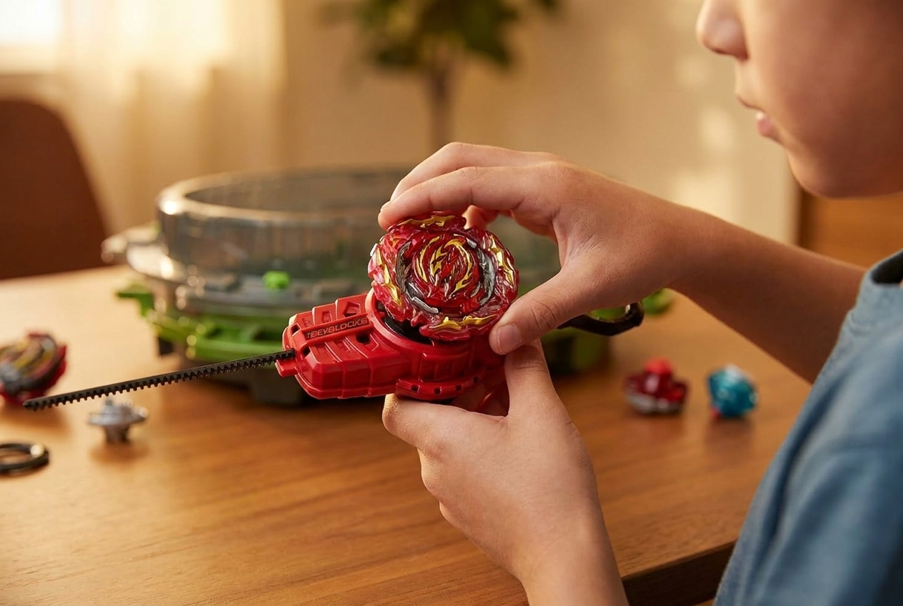 Carga el top Beyblade