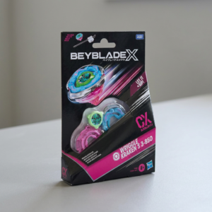 Kit inicial Beyblade X con top y lanzador
